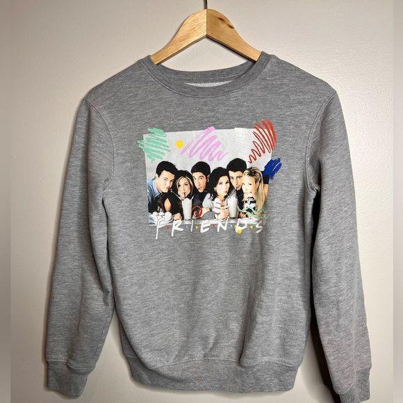 Warner Bros. Sweaters - Grey F.R.I.E.N.D.S sweatshirt  xs